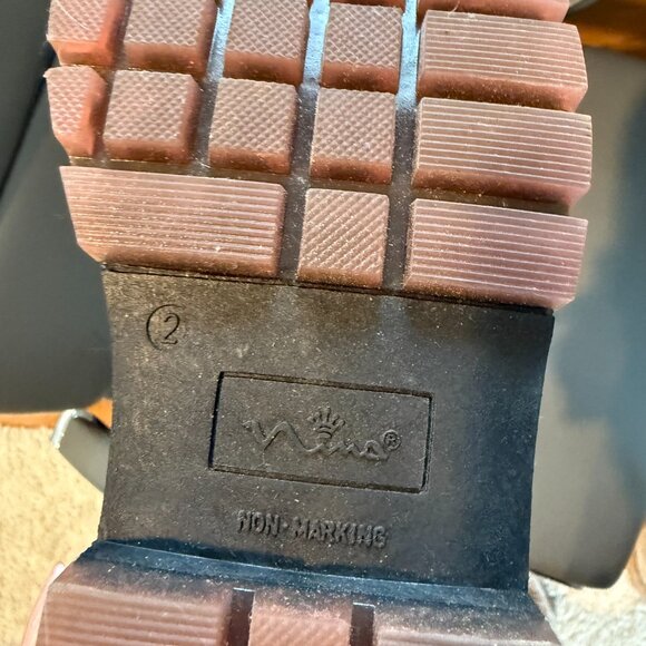 Nina Girls Purple Sparkle Lace-Up Boots - Picture 2 of 3